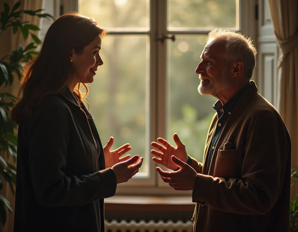 Mentor discussing inner wisdom